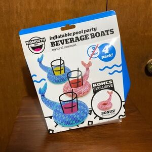 BIGMOUTH INC. - Inflatable Pool Party Beverage Boats. Mystical Mermaid 🧜‍♀️ (4)